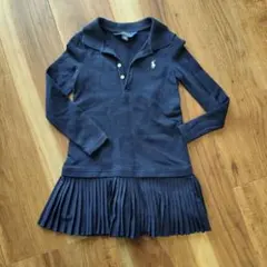 Polo Ralph Lauren ネイビー長袖ワンピース