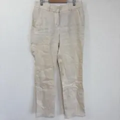 ジェイクルー　J.Crew リネンパンツ　ベージュ　リネン100%