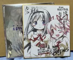 魔法少女まどか☆マギカ 新編 叛逆の物語 特典 ミニ色紙 ほむら 外袋付