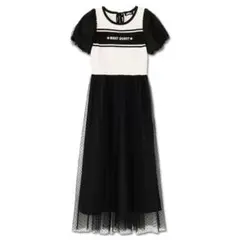 MARY QUANT レトロロゴライン ワンピース