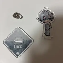 ヒロ カラフルピーチ アクリルスタンドキーホルダー