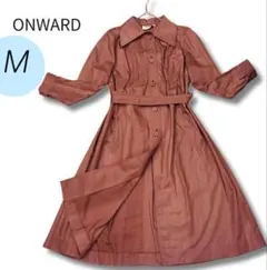 美品 オンワード ロング シャツワンピース Aライン ベルト 長袖 春夏 旅行のサムネイル