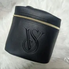 ★USED★Victoria's Secret ポーチ バニティバッグ ブラックのサムネイル