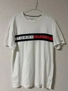 TOMMY HILFIGER Tシャツ Lサイズ ホワイト