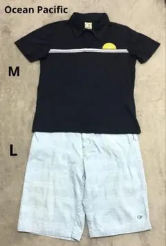 Ocean Pacific ポロシャツとショートパンツセット M/L