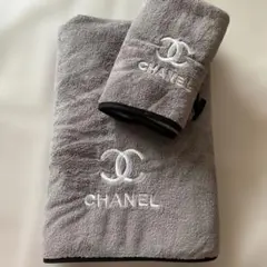 CHANEL上質素材.柔らかくて吸収力の高い.大Sizeミントグリーンバスタオル moetman様専用CHANEL上質素材.柔らかくて吸収力の高い.バスタオル