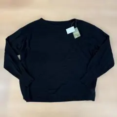 フリークスストア FREAK'S STORE ボートネック ニット 長袖 黒 F