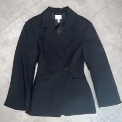 ［美品］H&M ダブルブレストブレザー　XS