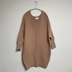 BLACK BY MOUSSY ベージュロングカーディガンのサムネイル
