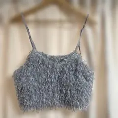 Discoat ディスコート フリンジテープヤーンキャミ