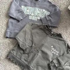 裏毛スウェット　トレーナー　長袖　秋服　冬服