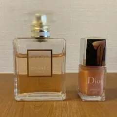 シャネル ココ マドモアゼル オードゥ パルファム50ml &Diorマニュキア