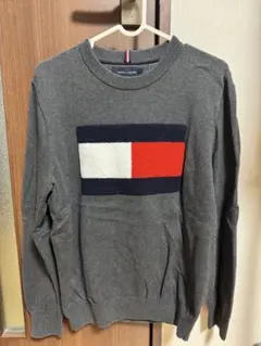 TOMMY HILFIGER グレー セーター Mサイズ