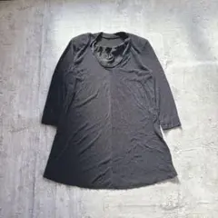 希少 Atelier Eiko ラメ チュニック ドレープネック トップス 上品