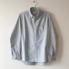 Town craft サニースポーツ グレー　オックスフォード ボタンダウン　M