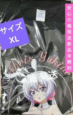 戦姫絶唱シンフォギア　T シャツ サイズ XL　雪音クリス　白バニーのサムネイル