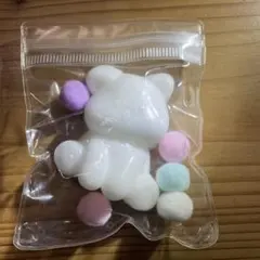 クマのスクイーズ ぽんぽん入り