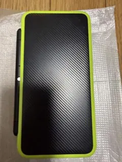 ニンテンドー2DSLL本体 ブラック×ライム 箱　充電ケーブル付き