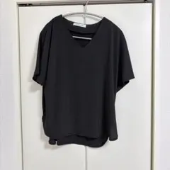 AZUL BY MOUSSY Vネック 半袖Tシャツ ブラック Mのサムネイル