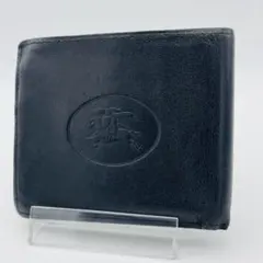 バーバリー 二つ折り財布 レザー ノバチェック ホースロゴ ヴィンテージ レア