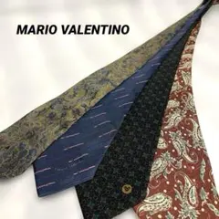 MARIO VALENTINO ネクタイ４本set メイドインイタリアのサムネイル