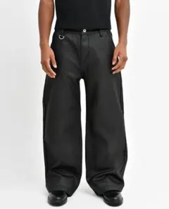 Asapmode Stacked Coating Loose Fit Pants