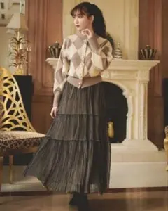 herlipto Double Bow Tiered Tulle Skirt Sのサムネイル