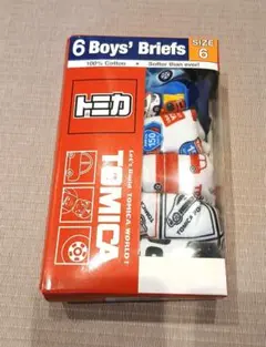 トミカ カラフルブリーフ 120cm 6枚セット サイズ6 働く車　新品　未使用