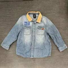 H&M 長袖デニムシャツ　NASA