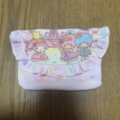 ハッピーセット マイメロディ×リトルツインスターズ おでかけポーチ