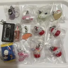 サンリオ ガチャ めじるしアクセサリー まとめ売り いちご なりきりまん