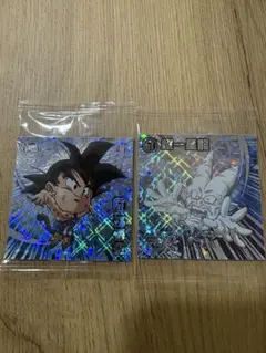 ドラゴンボールGT シール 孫悟空 超一星龍 2枚セット - メルカリ
