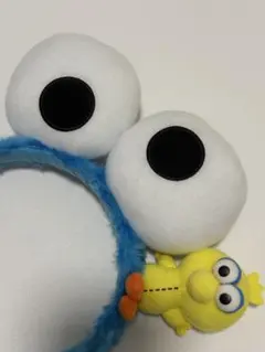 美品 ユニバ USJ クッキーモンスター カチューシャ