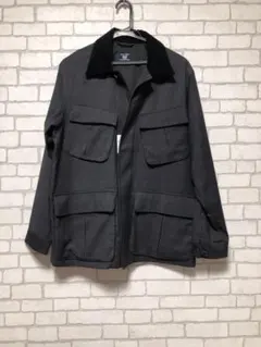 定価28000円 グレー チェック柄 ジャケット ジャンパー アウター 防寒