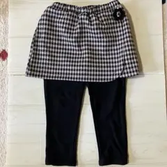 プティマイン/スカート付きレギンス/スカッツ/ サイズ100/秋冬/ガール