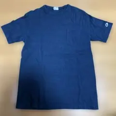 Champion ネイビー ポケットTシャツ Sサイズ