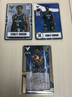 長崎ヴェルカ スタンリー ジョンソン 2025 オンサイトカード 3枚セット！