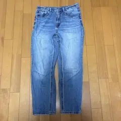 gu アンクルデニムパンツ