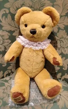 英国邸宅調度品 メリーソート テディベア 大きめ32cm 可愛い顔