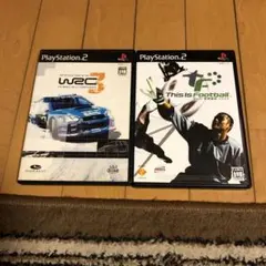 PS2WRC 3 & 2003サッカー戦記ソフトセット