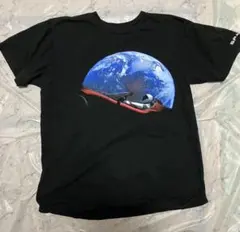 SpaceX Tシャツ ロードスター 地球プリントのサムネイル