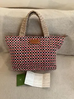 kate spade new york 編み込みトートバッグのサムネイル
