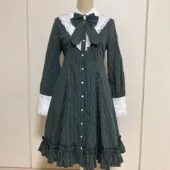 To Alice レジメンタルストライプ　ワンピースのサムネイル