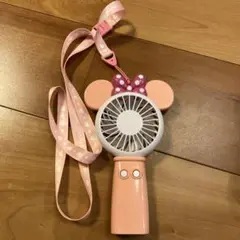 ディズニーランド　ミニーマウス　ハンディファン