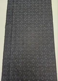 【24時間以内発送】着物 本場大島紬 横双絣 洗い張り 正絹 着分