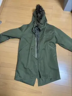 GU モッズコート オリーブグリーン