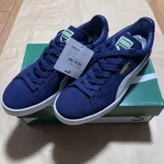 未使用品　PUMA スエード クラシック プラス　ネイビー スニーカー