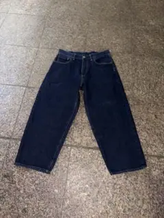 GAP スーパーバギーデニム 32/30 ダークブルー