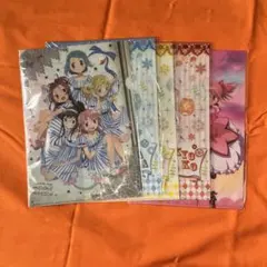 ローソン　魔法少女まどか☆マギカ クリアファイル 5枚セット