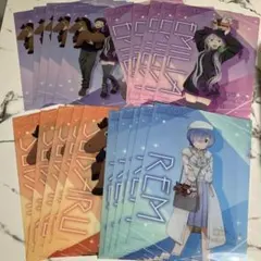 Re:ゼロ リゼロ クリアファイル 全4種計20枚 コンプリート セブンイレブン